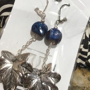 Silver Leaf Earrings